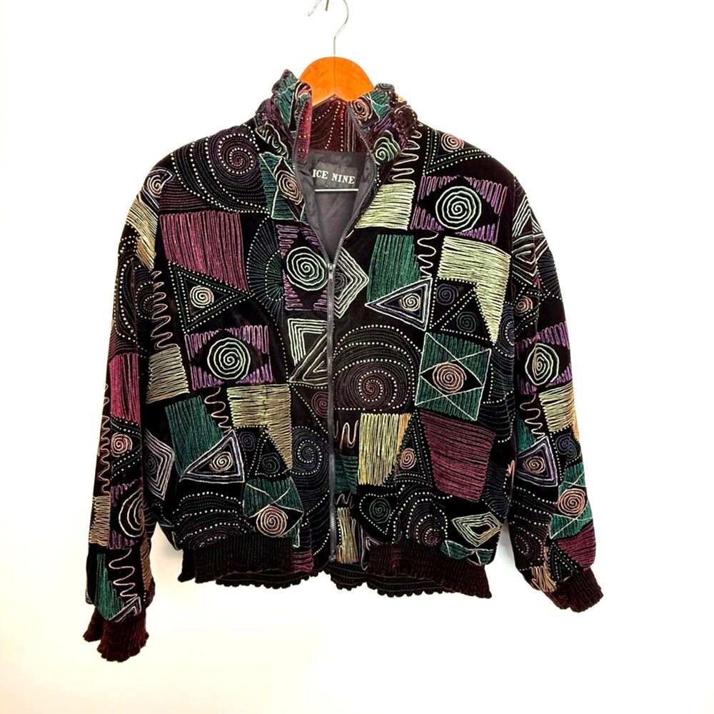 Vintage Ice Nine Geometric Jacket